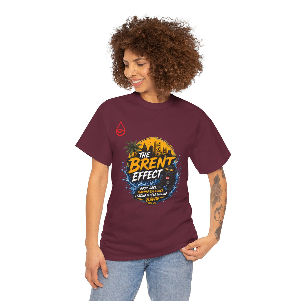 BS WETWEAR THE BRENT EFFECT LEGENDARY VIBES T-SHIRT