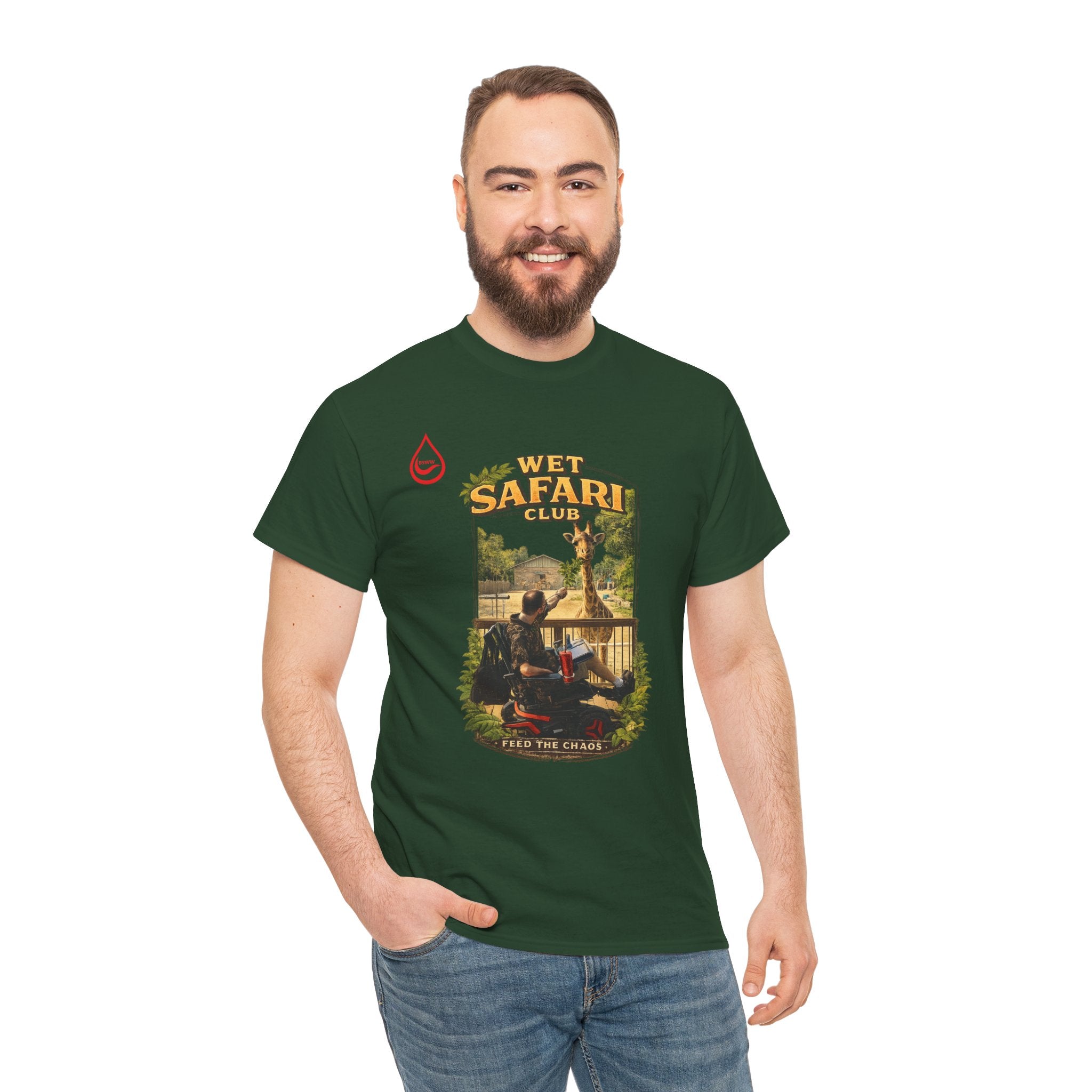 BS WETWEAR FEED THE CHAOS  T-SHIRT