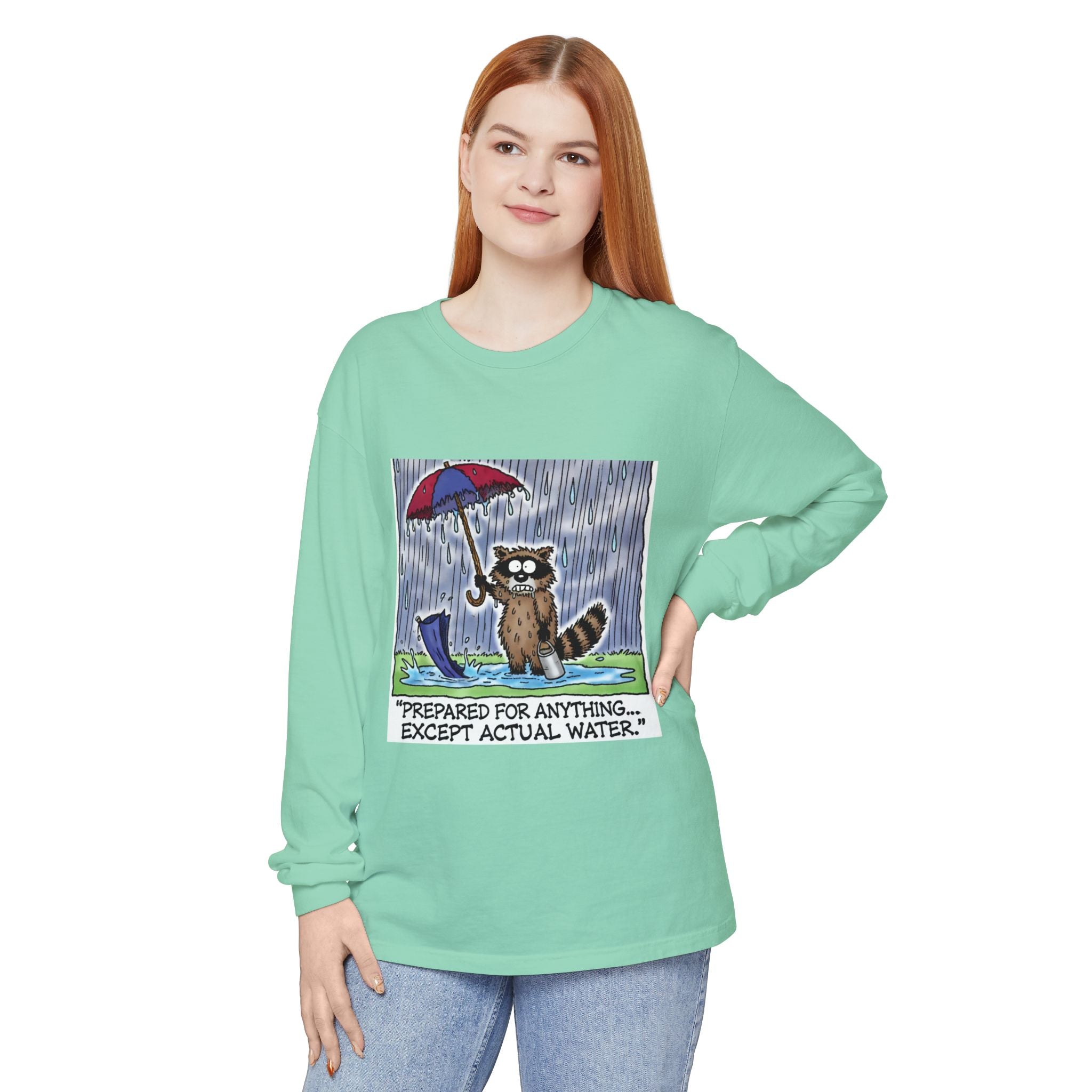 BS WETWEAR WET RACOON LONGSLEEVE TEE SHIRT