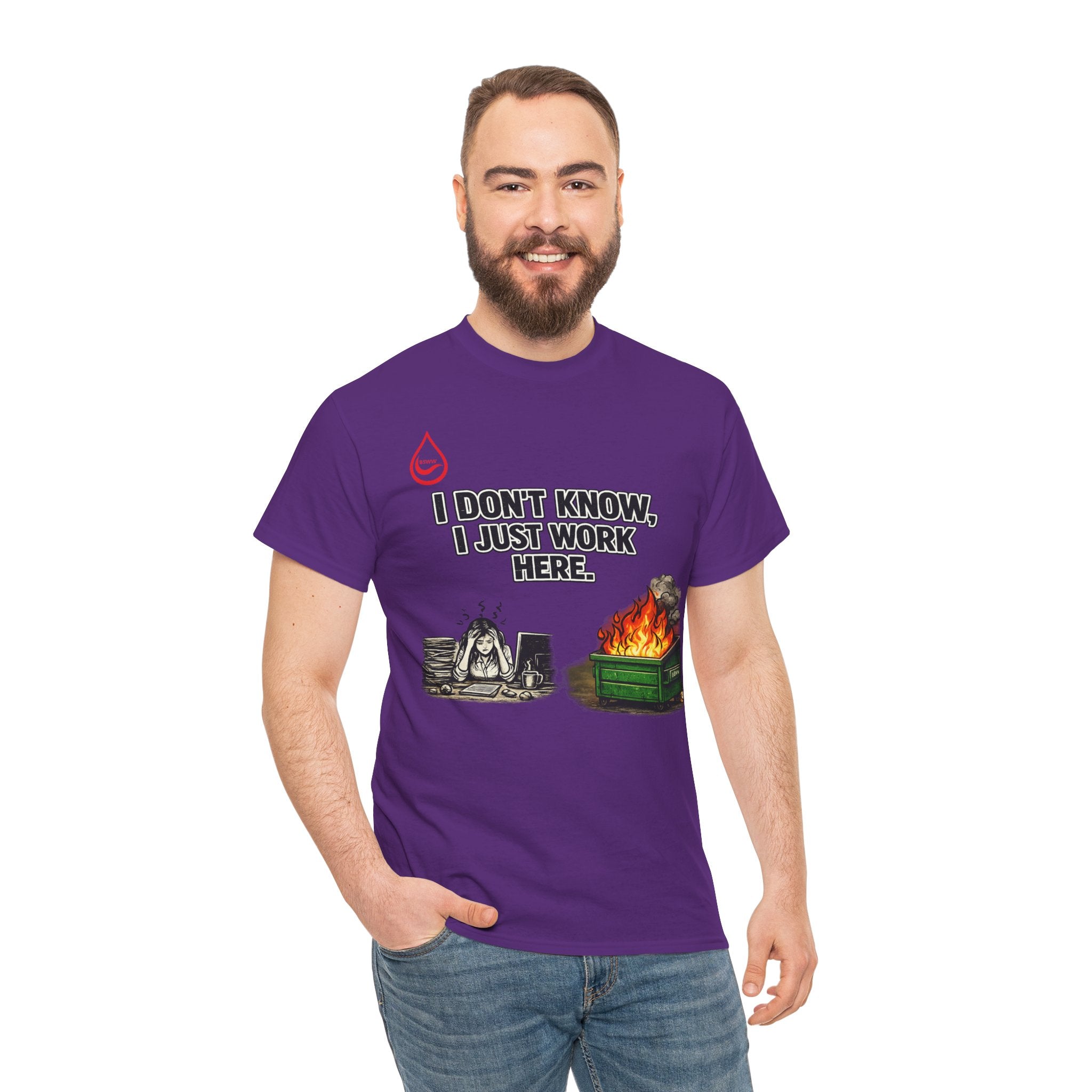 BS WETWEAR MINIMUM EFFORT, MAXIMUM CHAOS T-SHIRT