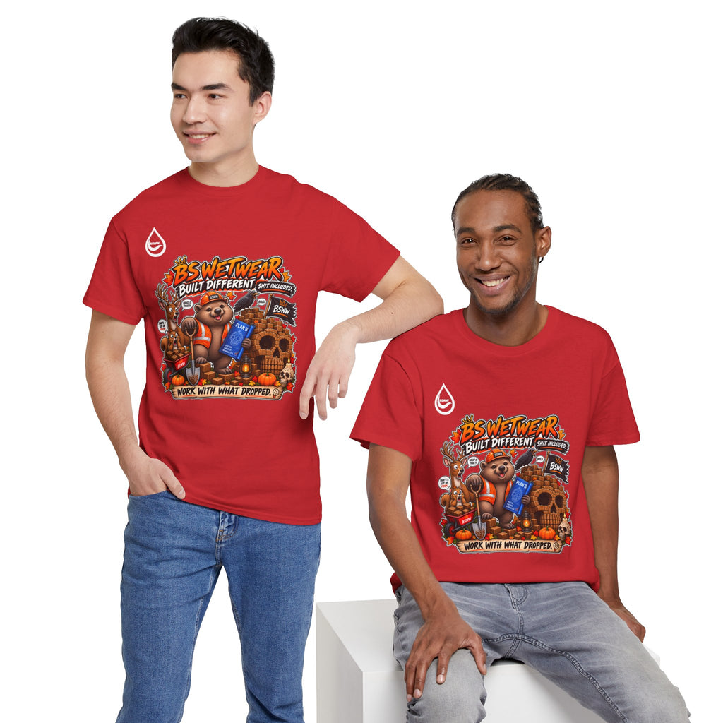 BS WETWEAR POOP SKULL T-SHIRT
