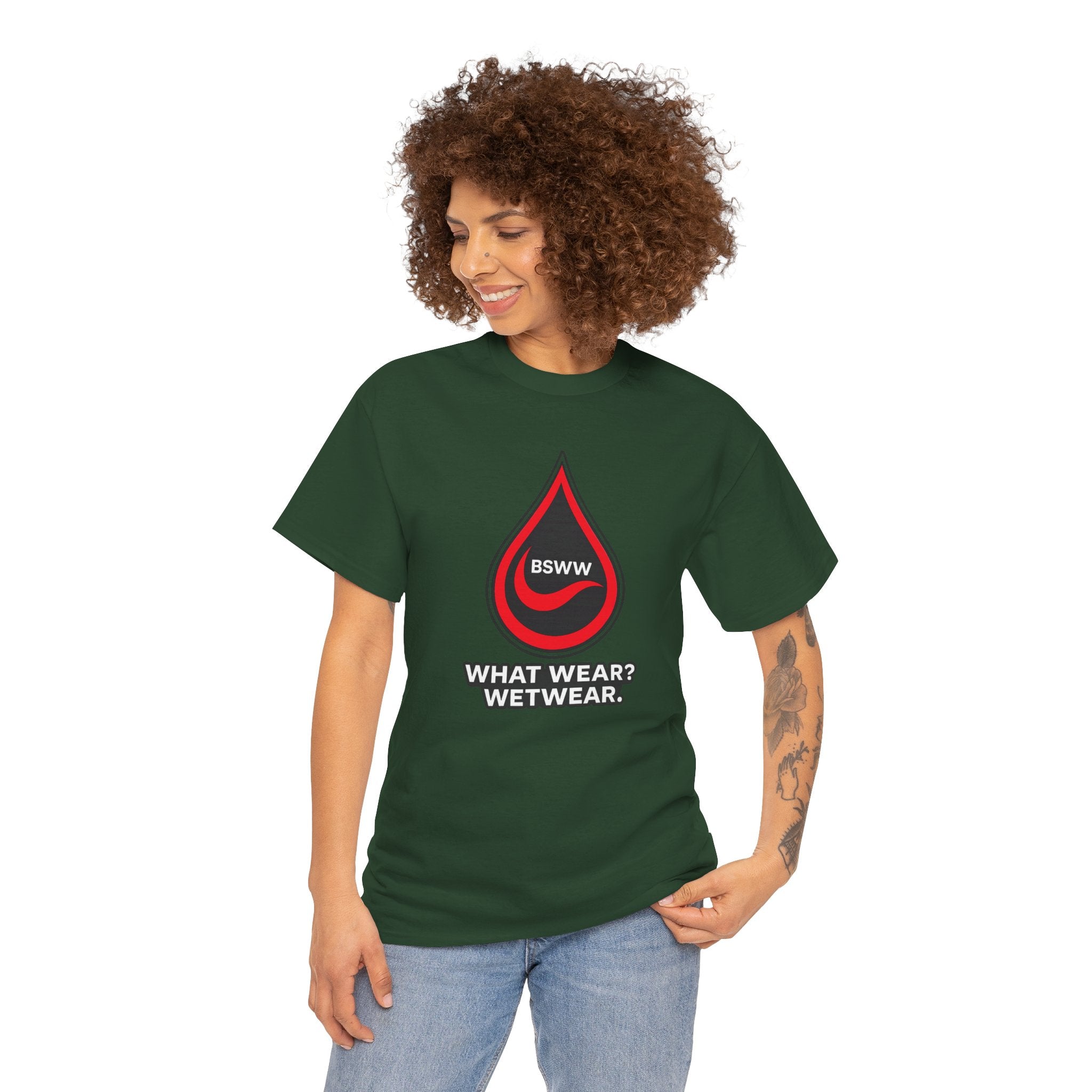 BS WETWEAR RED DROP T-SHIRT