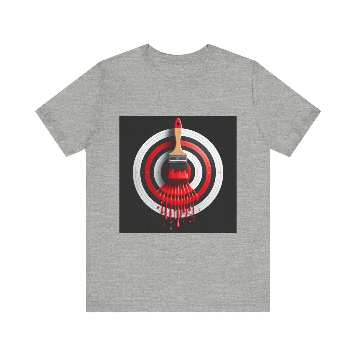 BS WETWEAR WET BULLSEYE PAINT BRUSH T-SHIRT