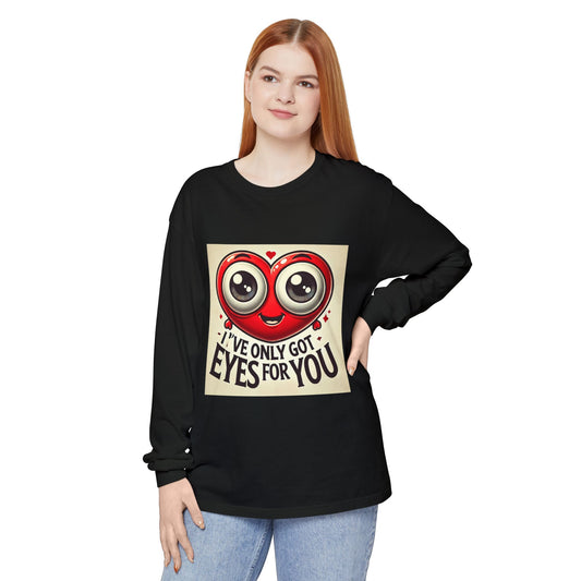 BS WETWEAR GOOGLY EYES VDAY LONG SLEEVE T-SHIRT
