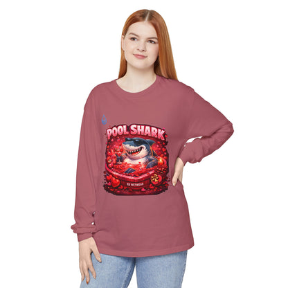 BS WETWEAR SHARK IN LOVE LONG SLEEVE T-SHIRT