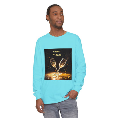BS WETWEAR CHAMPAGNE CELEBRATION LONG  SLEEVE T-SHIRT