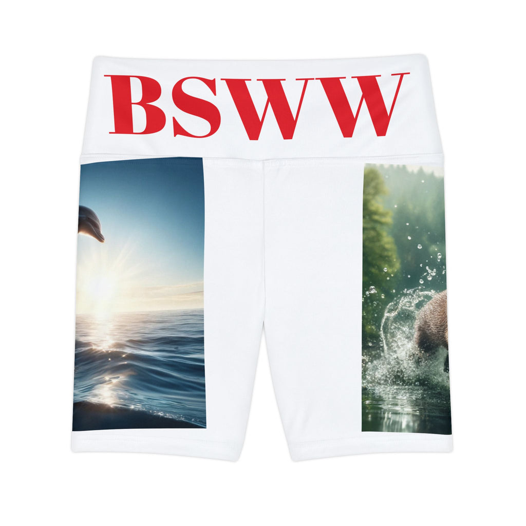 BS WETWEAR AQUA CHAOS WORKOUT SHORTS