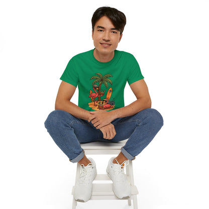 BS WETWEAR FLAMINGO FIESTA MODE T-SHIRT