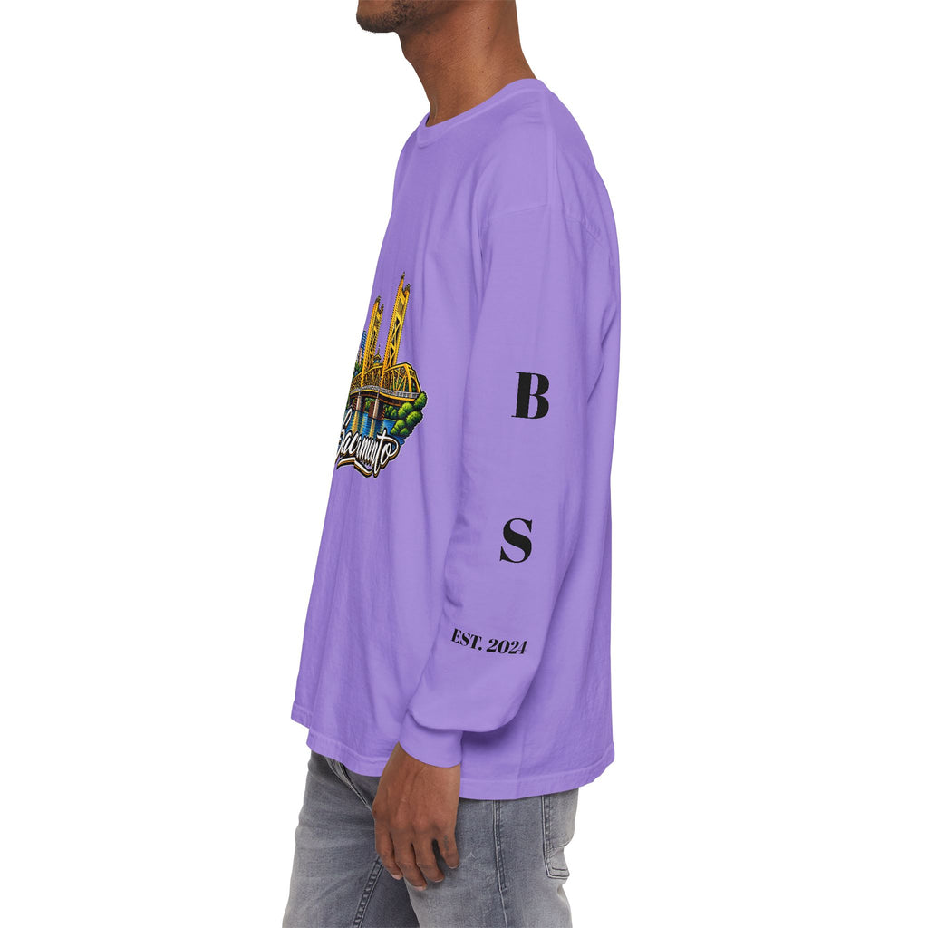 BS WETWEAR SACRAMENTO 916 CITY VIBES LONG SLEEVE T-SHIRT