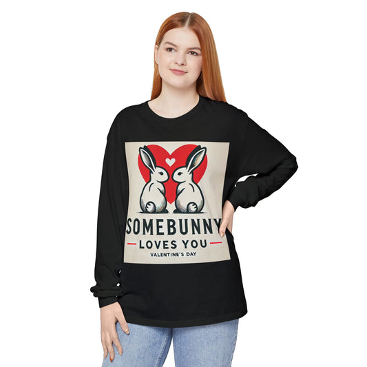 BS WETWEAR DUO BUNNY VDAY LONG SLEEVE T-SHIRT