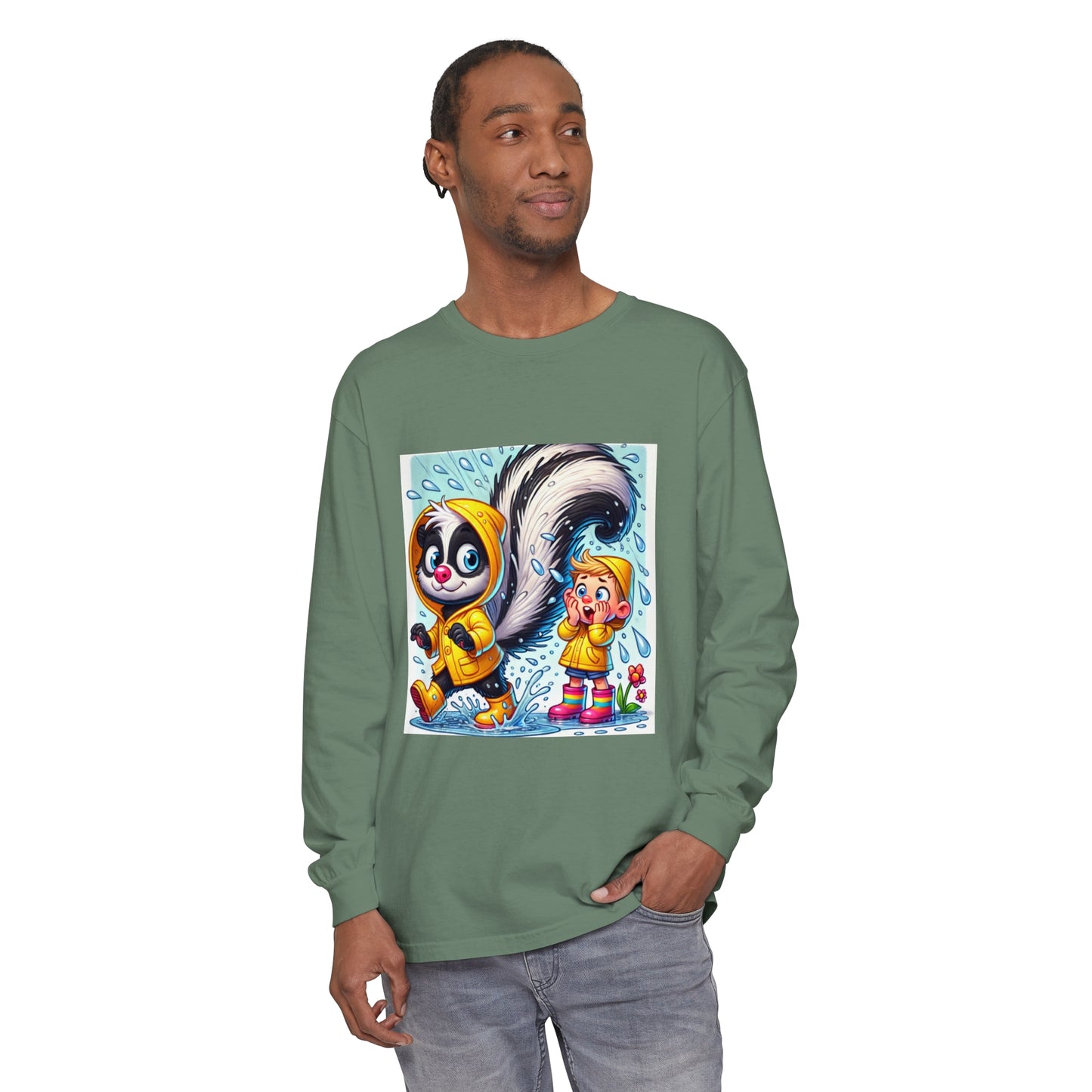 BS WETWEAR WET SKUNK LONG SLEEVE T -SHIRT