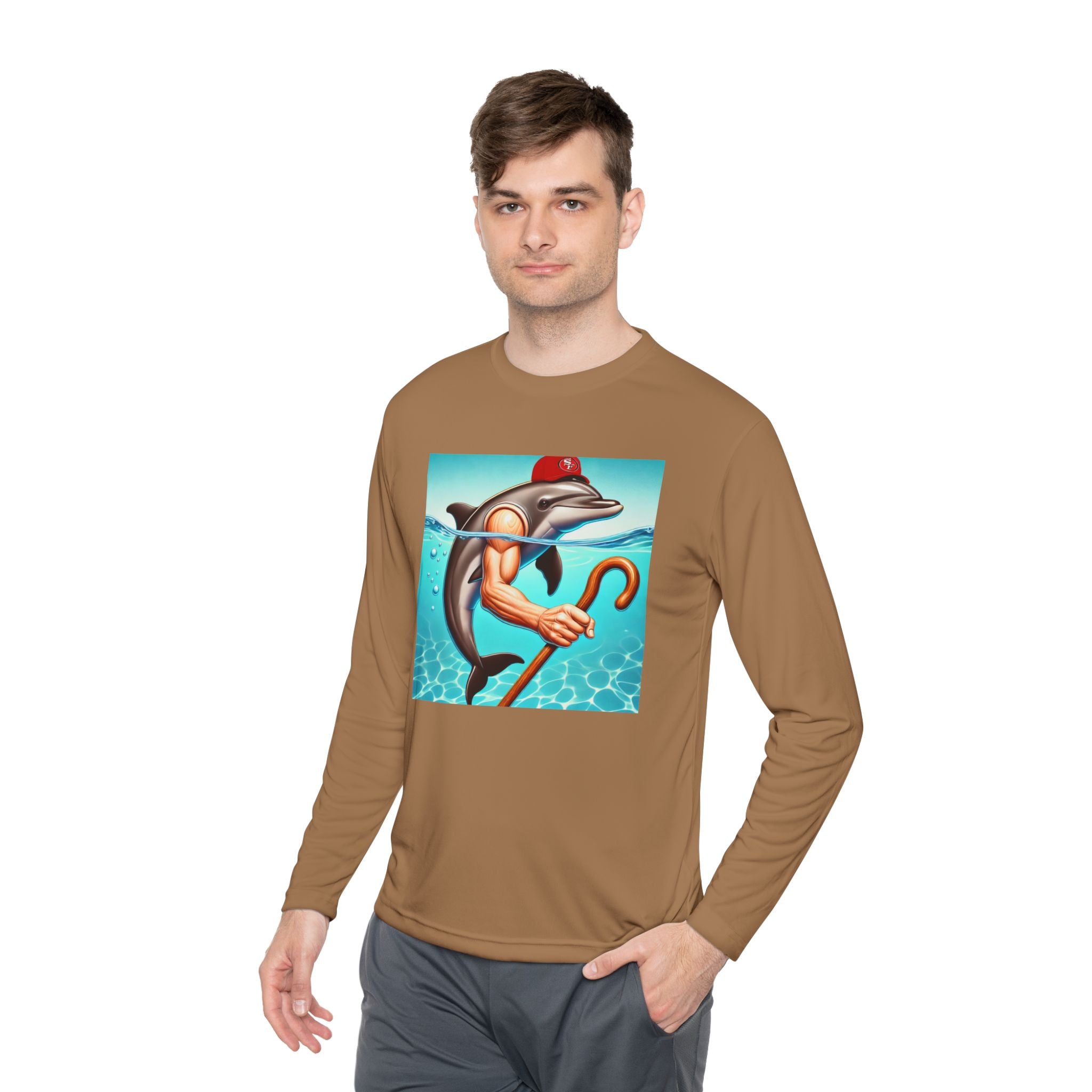 BS WETWEAR WET DADDY DOLPH LONGSLEEVE T-SHIRT