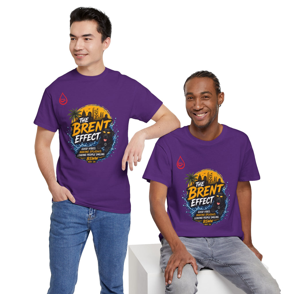 BS WETWEAR THE BRENT EFFECT LEGENDARY VIBES T-SHIRT