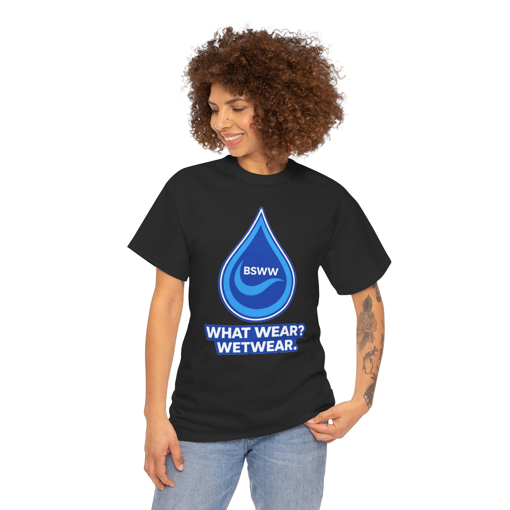 BS WETWEAR BLUE DROP T-SHIRT