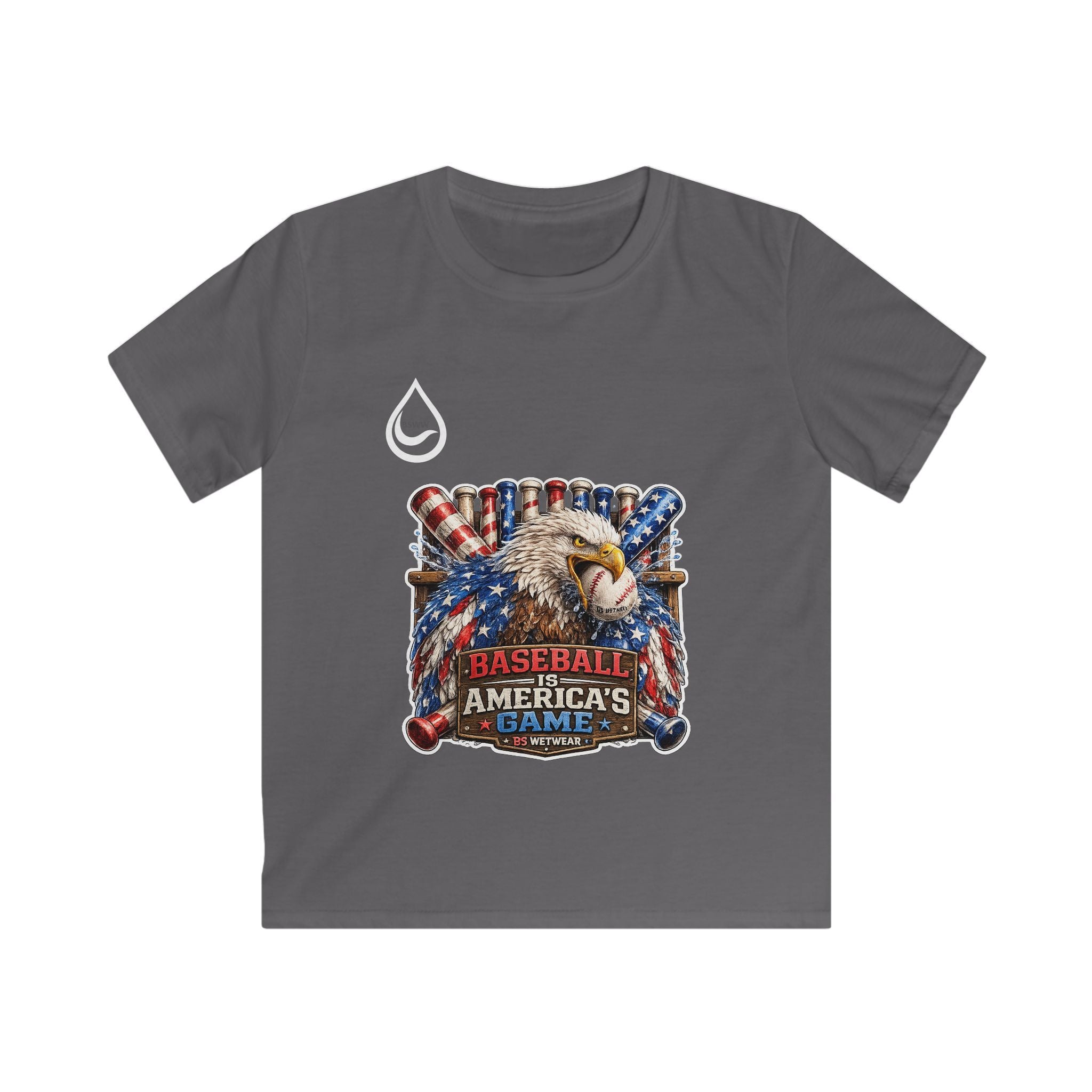 KIIDS BS WETWEAR AMERICA’S PASTIME T-SHIRT