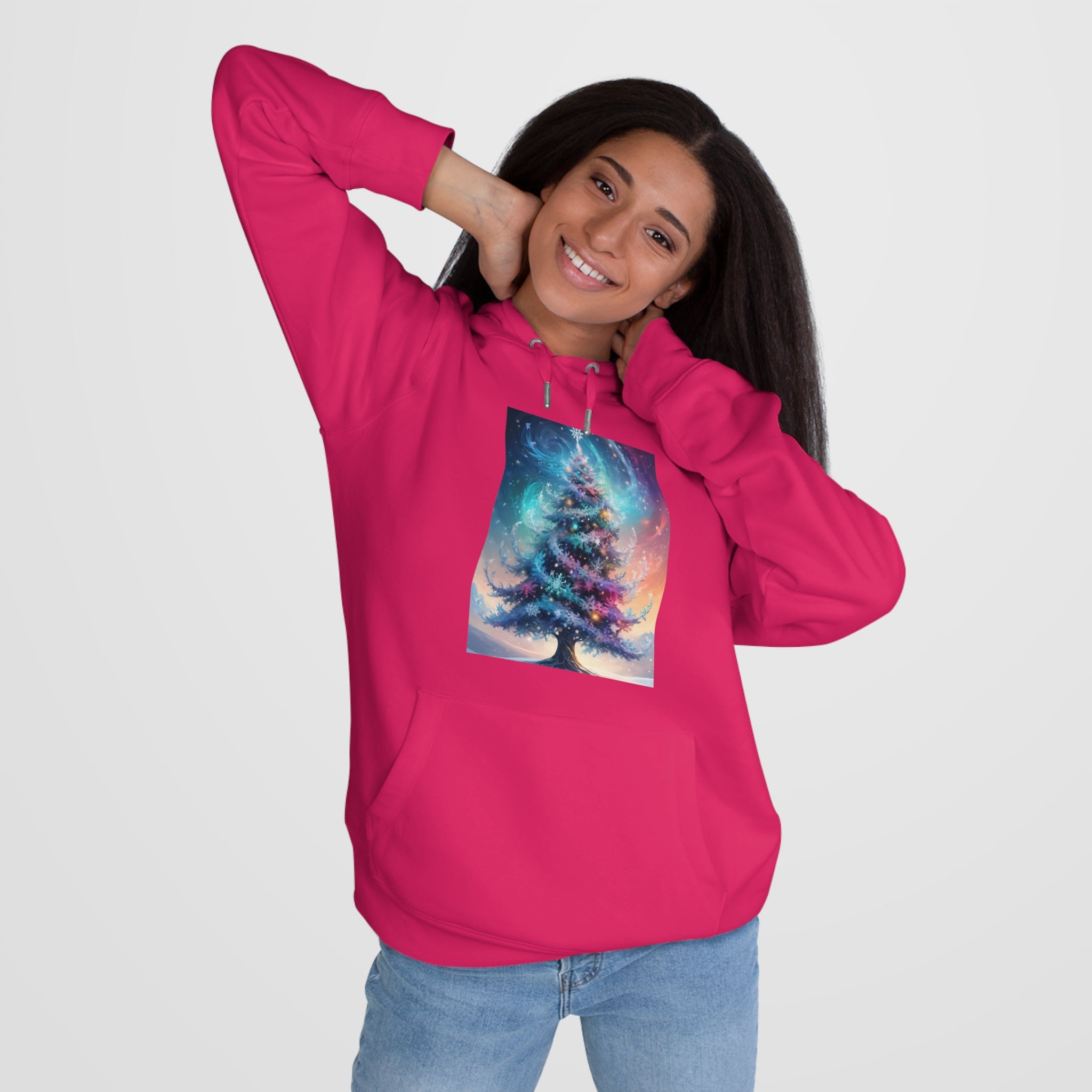 BS WETWEAR XMAS TREE IN SNOW HOODIE