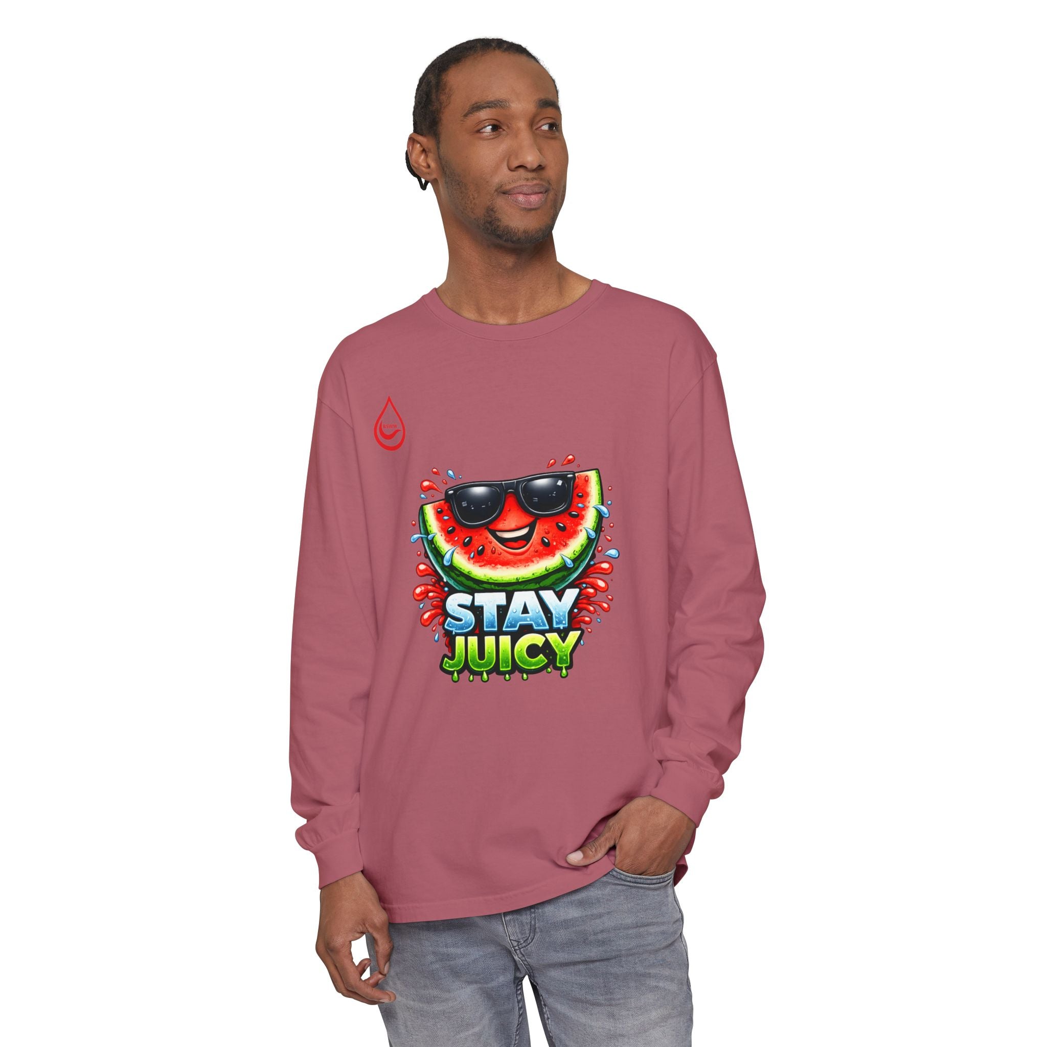 BS WETWEAR STAY JUICY LONG SLEEVE T-SHIRT