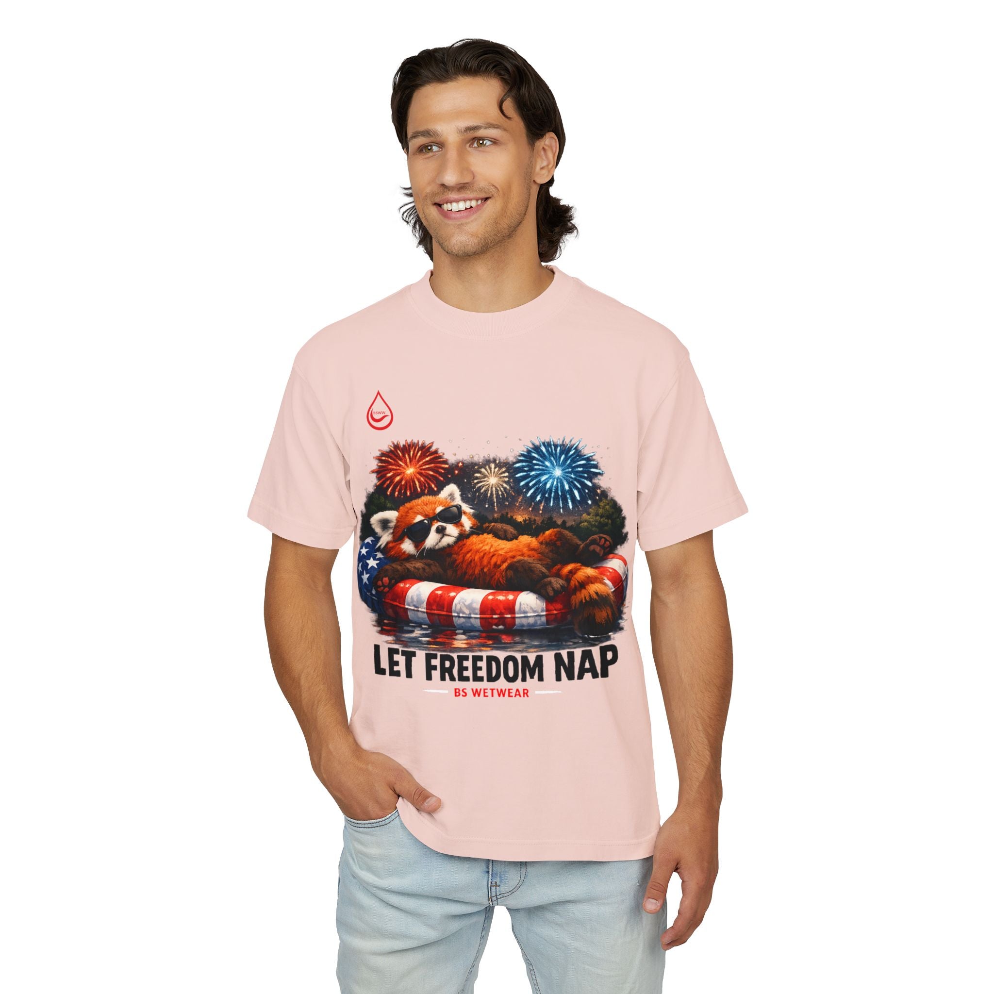 BS WETWEAR PATRIOTIC POOL FLOAT T-SHIRT