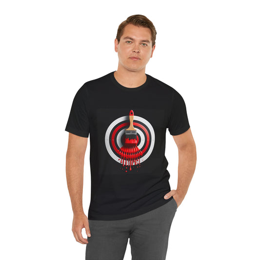 BS WETWEAR WET BULLSEYE PAINT BRUSH T-SHIRT