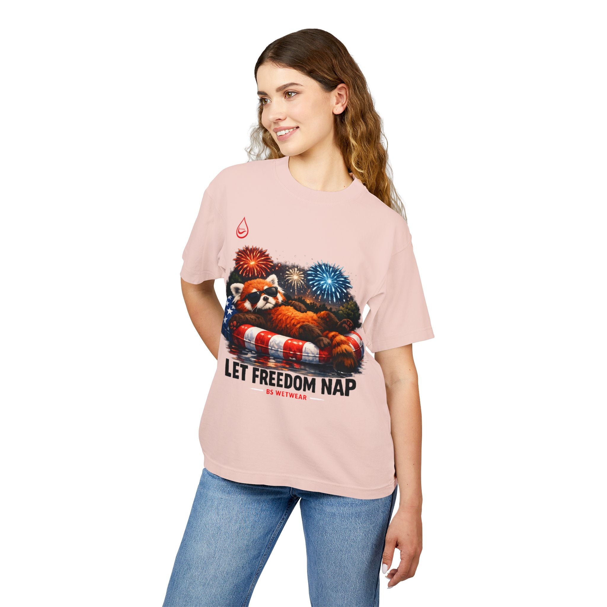BS WETWEAR PATRIOTIC POOL FLOAT T-SHIRT