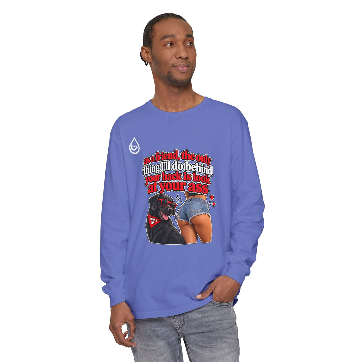 BS WETWEAR LABRADOR LOYALTY AND BOOTY APPRECIATION LONG SLEEVE T-SHIRT