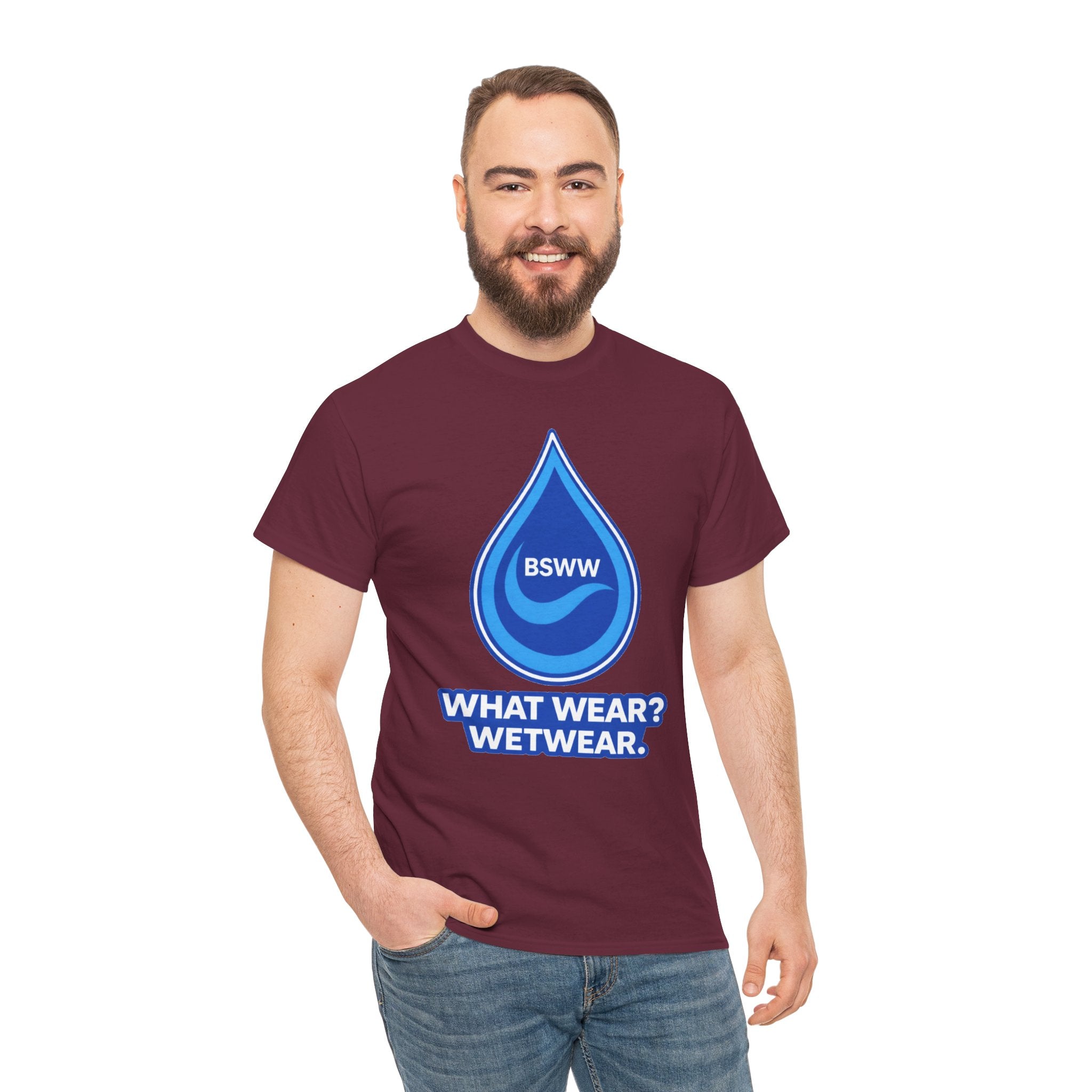 BS WETWEAR BLUE DROP T-SHIRT