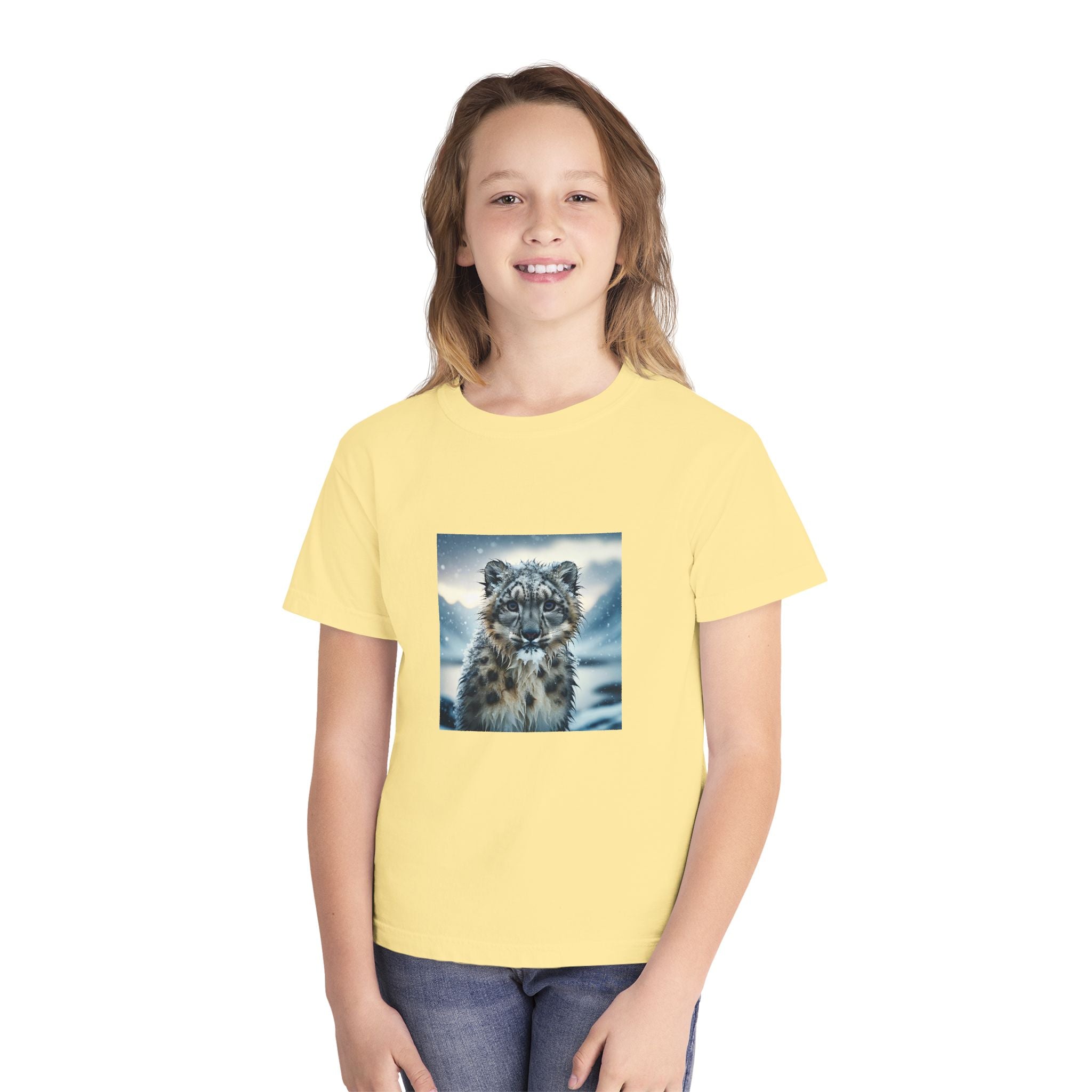 BS WETWEAR KIDS WET SNOW LEOPARD T-SHIRT