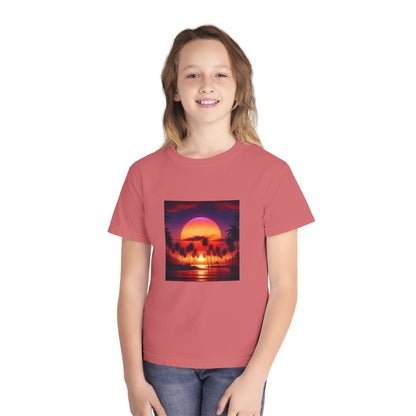 BS WETWEAR KIDS SUNSET SHIRT