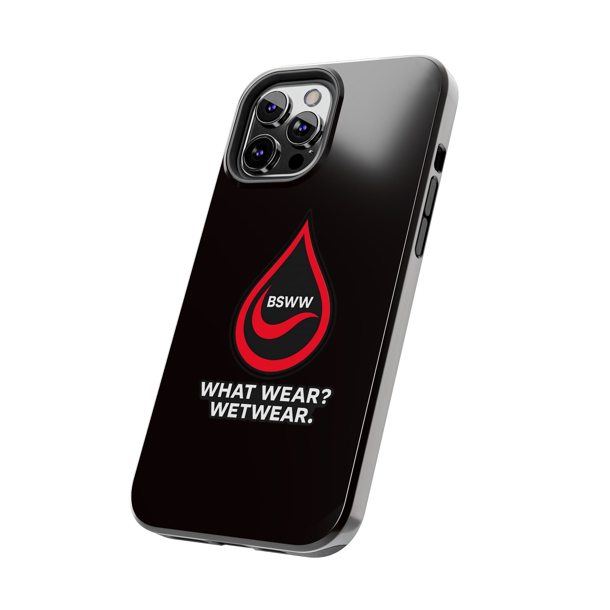 BS WETWEAR RED DROP CORE PHONE CASE