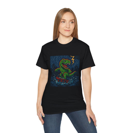 BS WETWEAR T-RAIN REX: KING OF THE WET STREETS T-SHIRT