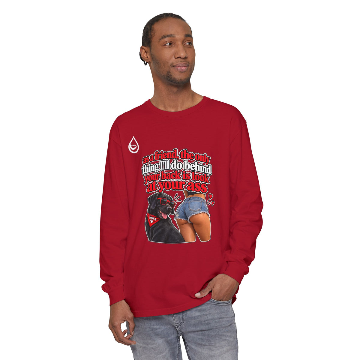 BS WETWEAR LABRADOR LOYALTY AND BOOTY APPRECIATION LONG SLEEVE T-SHIRT