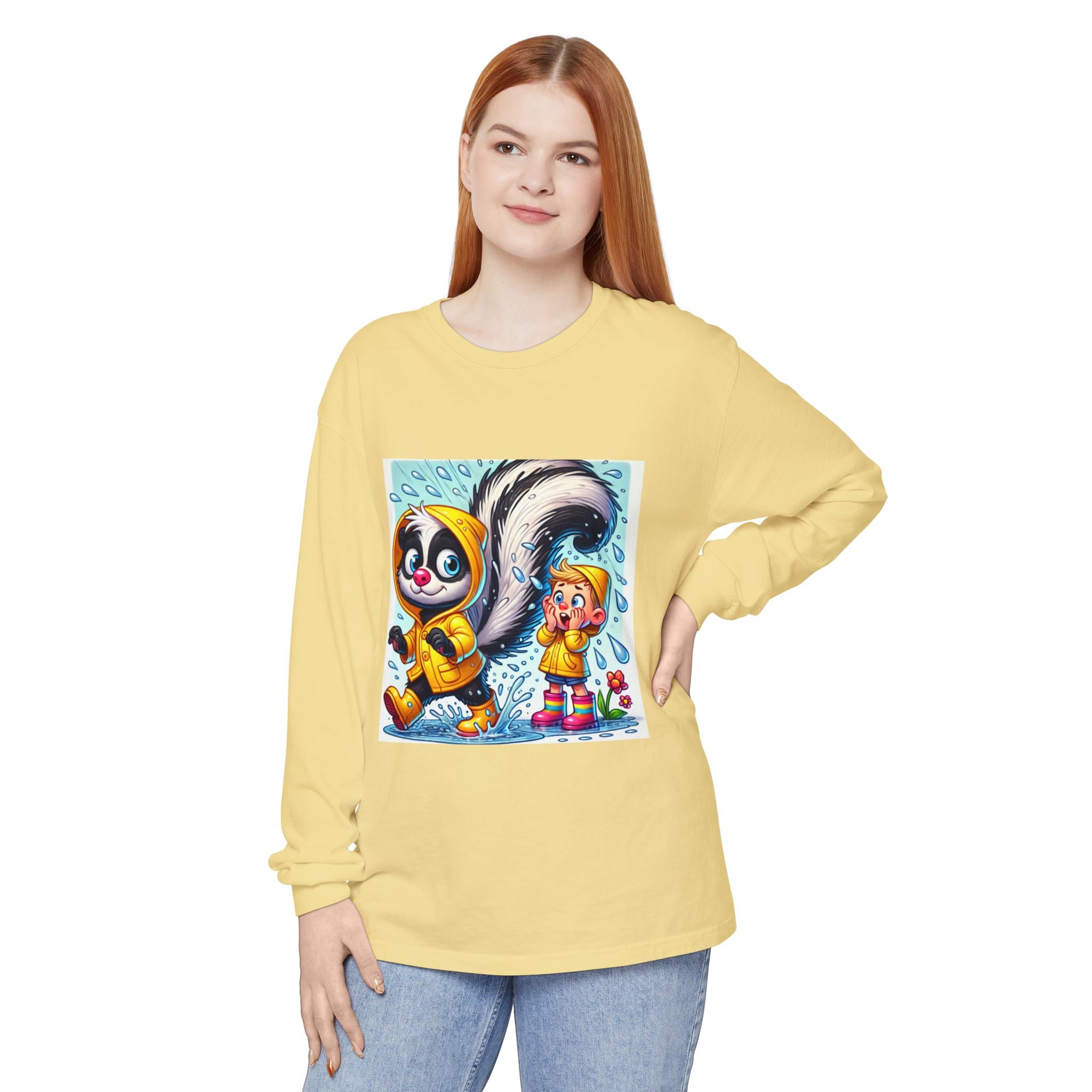 BS WETWEAR WET SKUNK LONG SLEEVE T -SHIRT