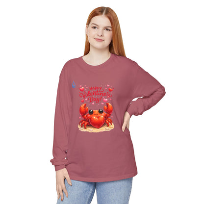 BS WETWEAR HEART CRAB LONG SLEEVE T-SHIRT