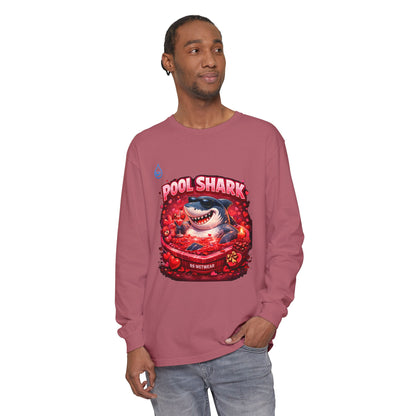 BS WETWEAR SHARK IN LOVE LONG SLEEVE T-SHIRT