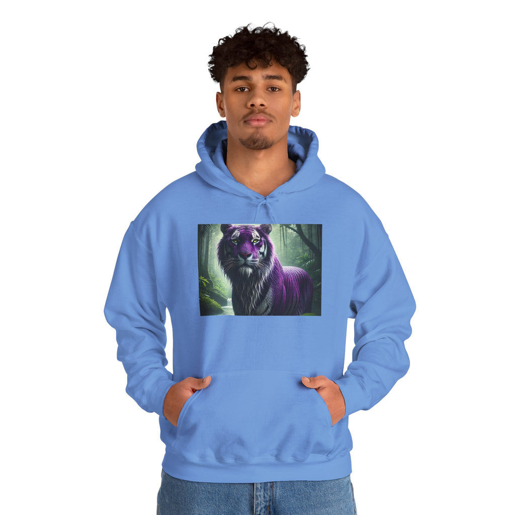 BS WETWEAR WET MAJESTIC PURPLE TIGER HOODIE
