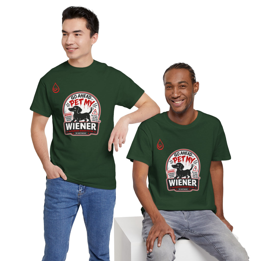 BS WETWEAR PET AT YOUR OWN RISK T-SHIRT