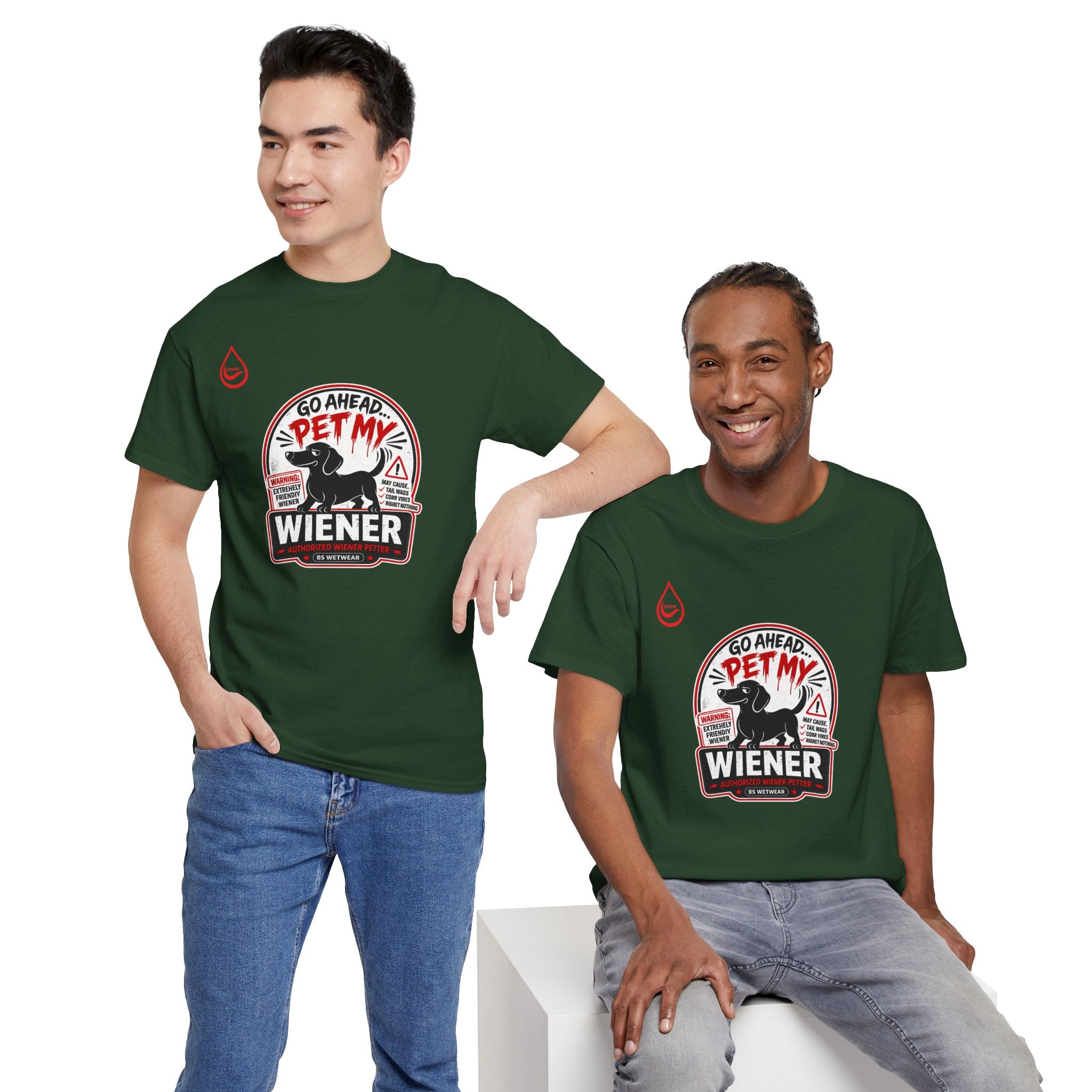 BS WETWEAR PET AT YOUR OWN RISK T-SHIRT