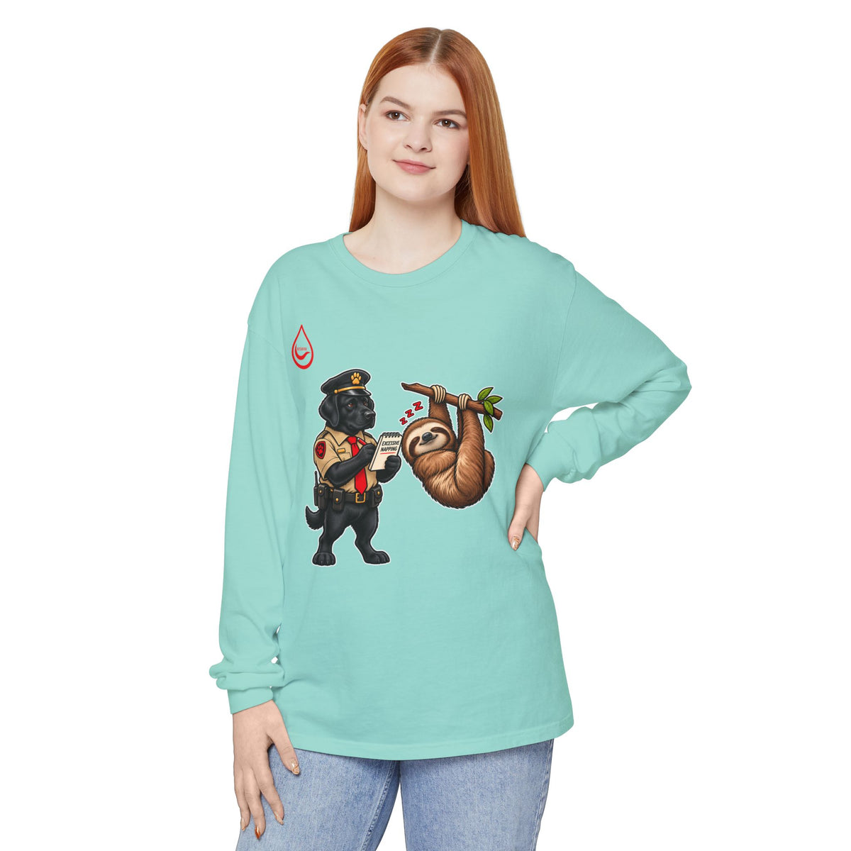 BS WETWEAR EXCESSIVE NAPPING LONG-SLEEVE T-SHIRT