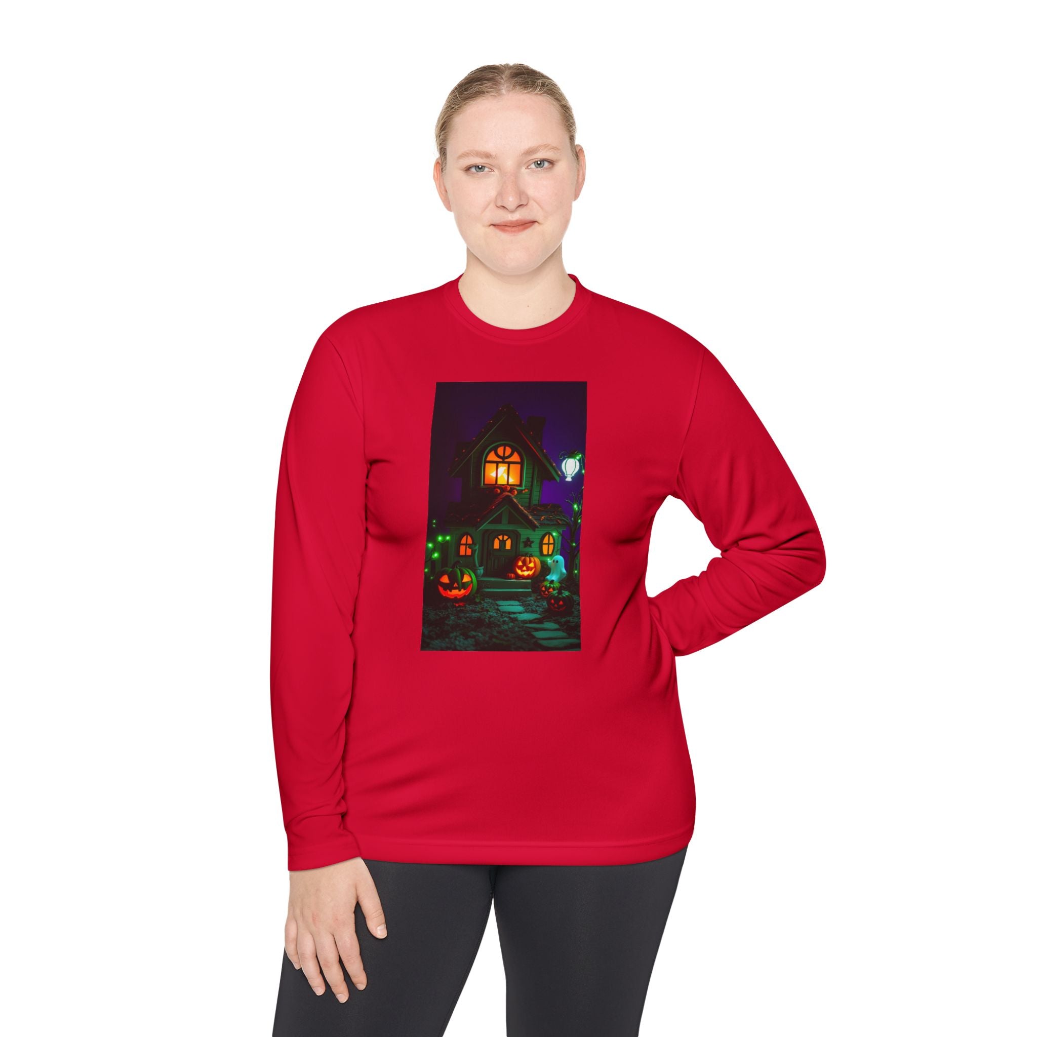 BS WETWEAR HAUNTED HOUSE LONGSLEEVE T-SHIRT