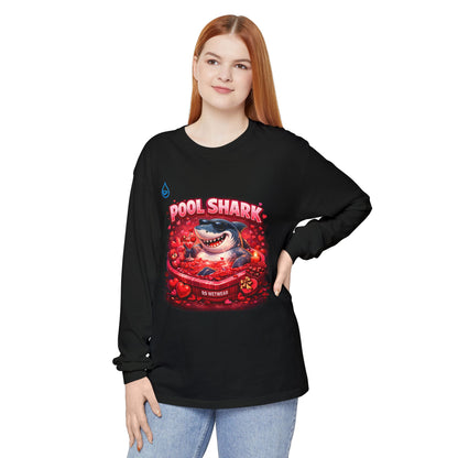 BS WETWEAR SHARK IN LOVE LONG SLEEVE T-SHIRT