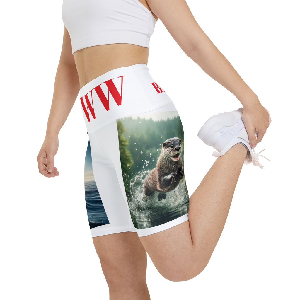 BS WETWEAR AQUA CHAOS WORKOUT SHORTS