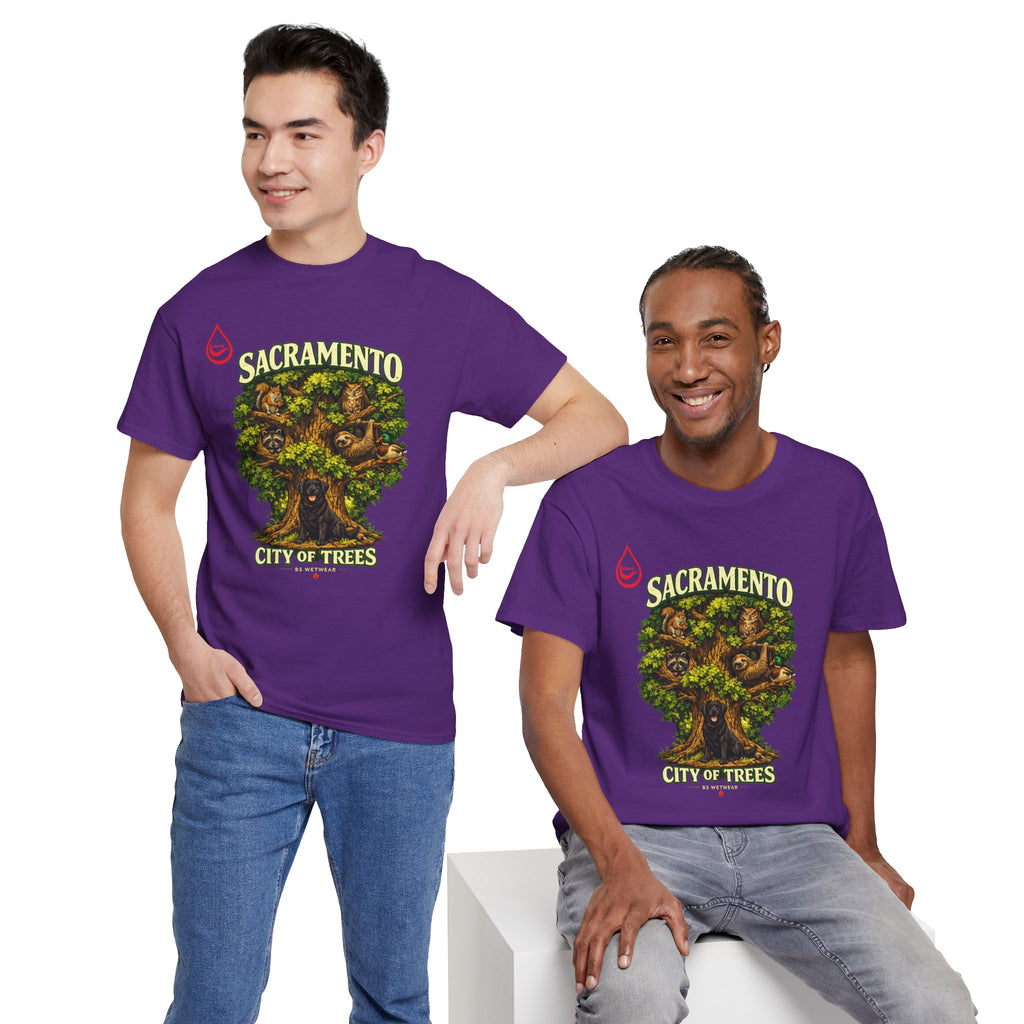 BS WETWEAR ROOTED IN SACRAMENTO T-SHIRT