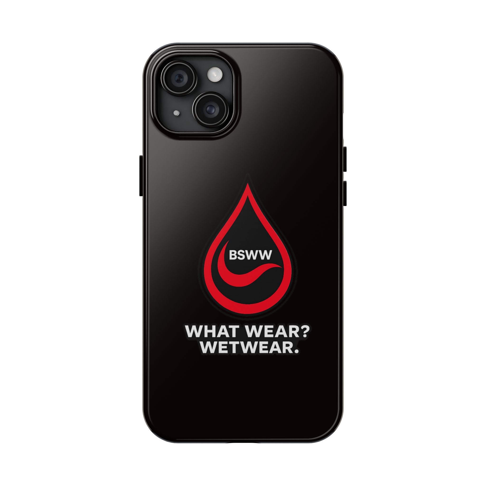 BS WETWEAR RED DROP CORE PHONE CASE