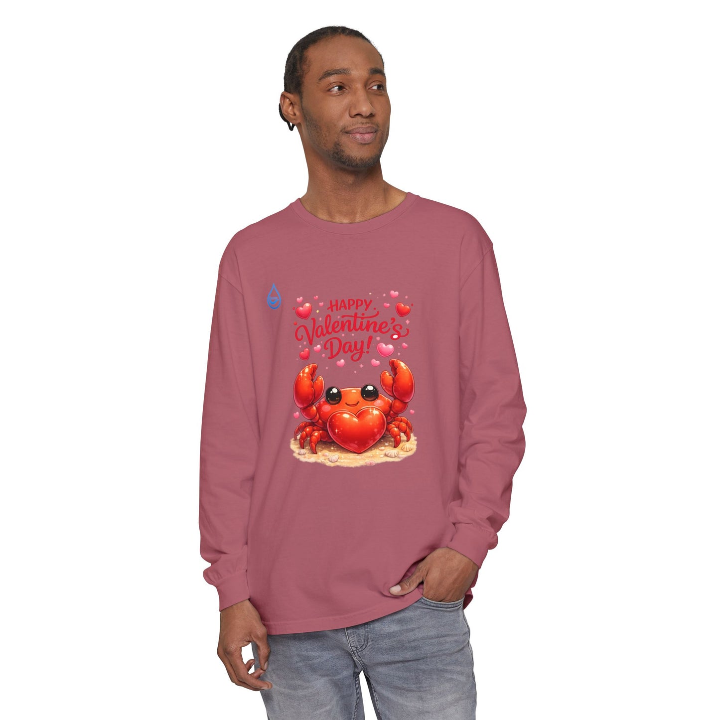 BS WETWEAR HEART CRAB LONG SLEEVE T-SHIRT