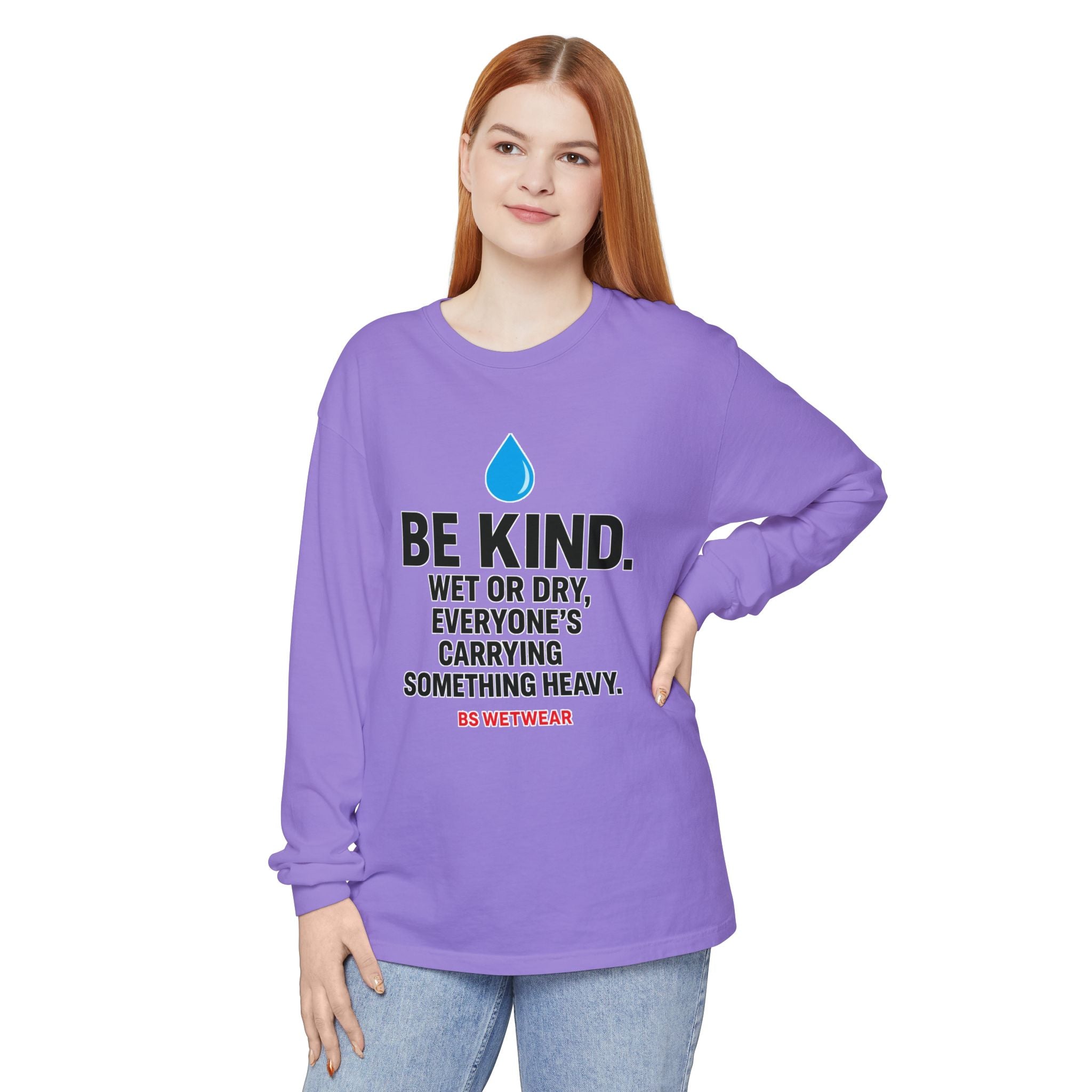BS WETWEAR HUMANITY & HYDRATION LONG SLEEVE T-SHRT