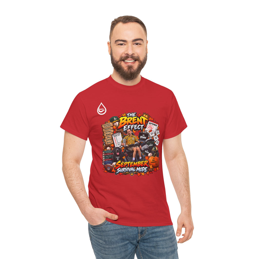 BS WETWEAR THE BRENT EFFECT FALL SPORTS MAYHEM T-SHIRT