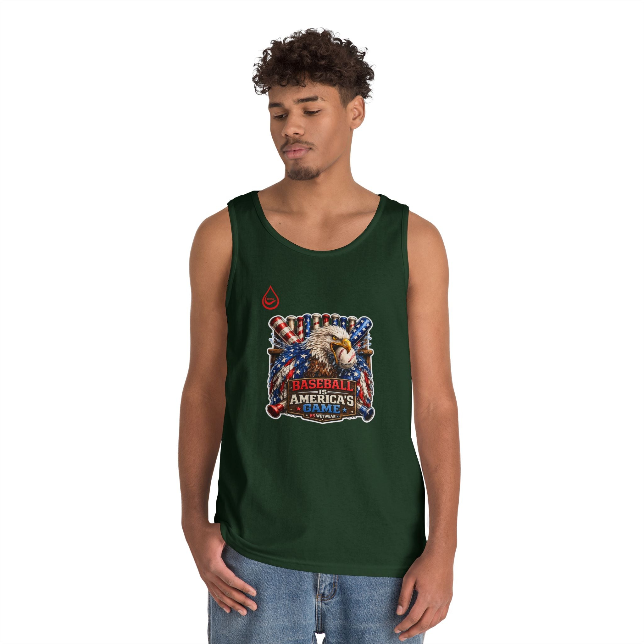 BS WETWEAR AMERICA’S PASTIME TANK TOP