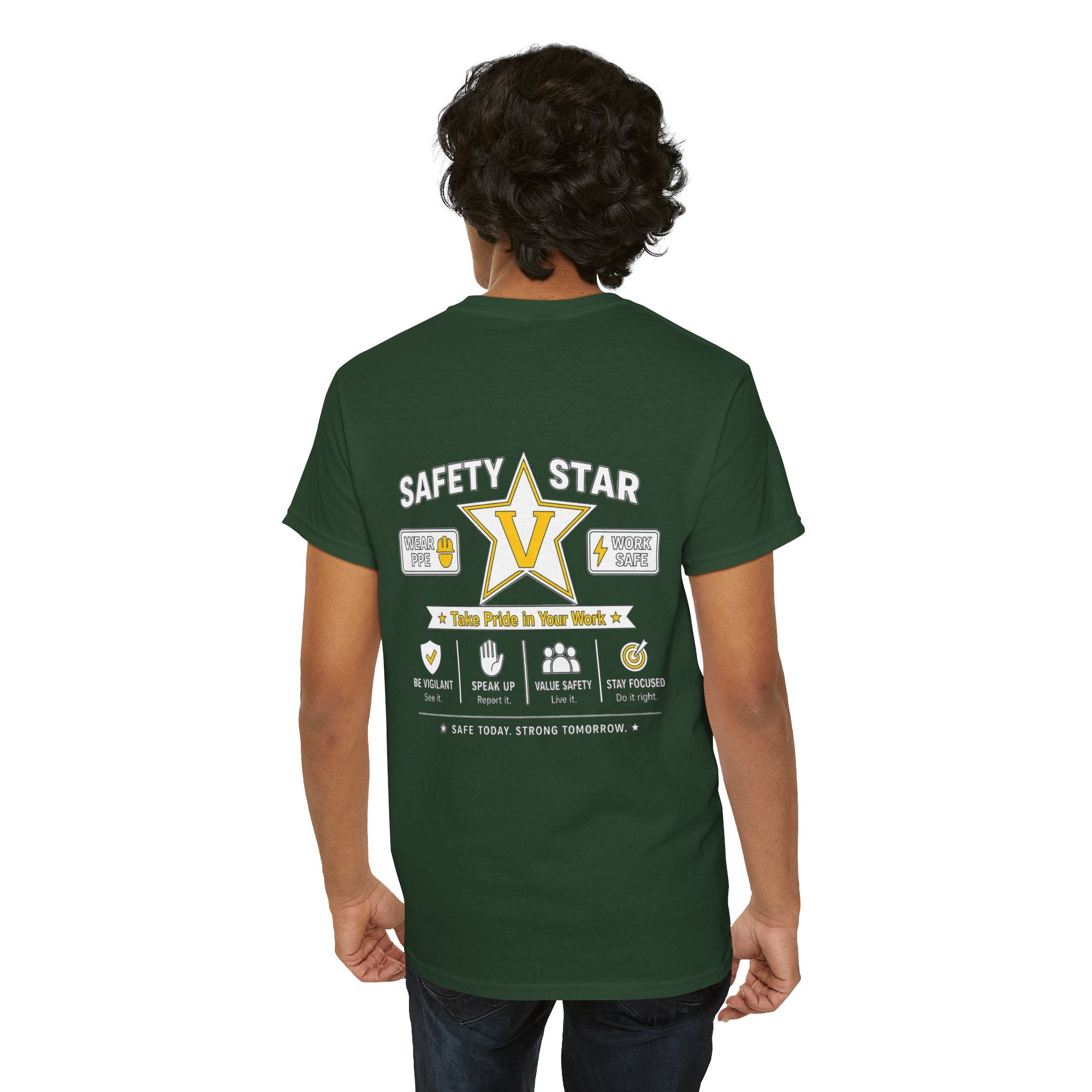 BS WETWEAR SAFETY STAR V T-SHIRT