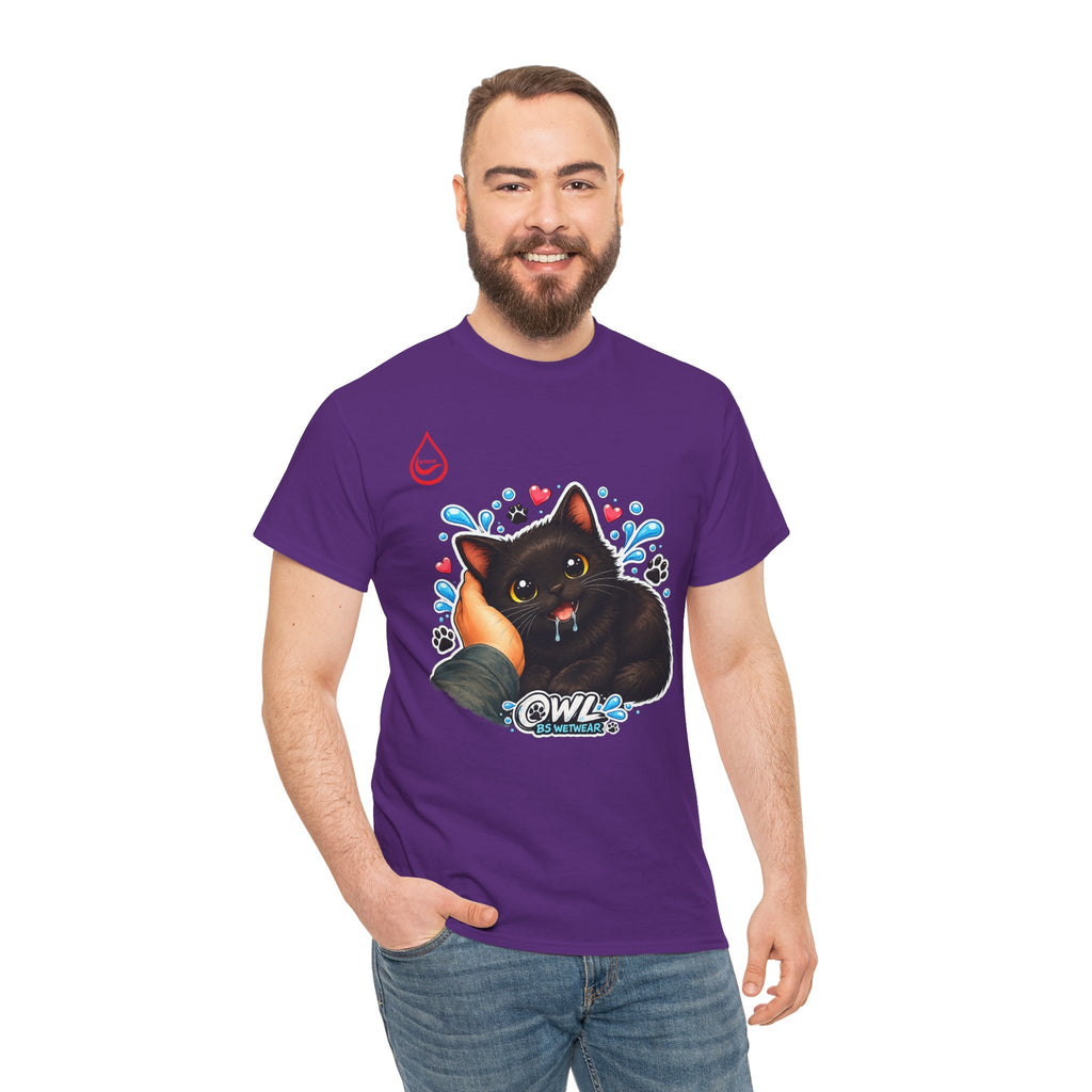 BS WETWEAR SMALL CAT BIG FEELINGS T-SHIRT