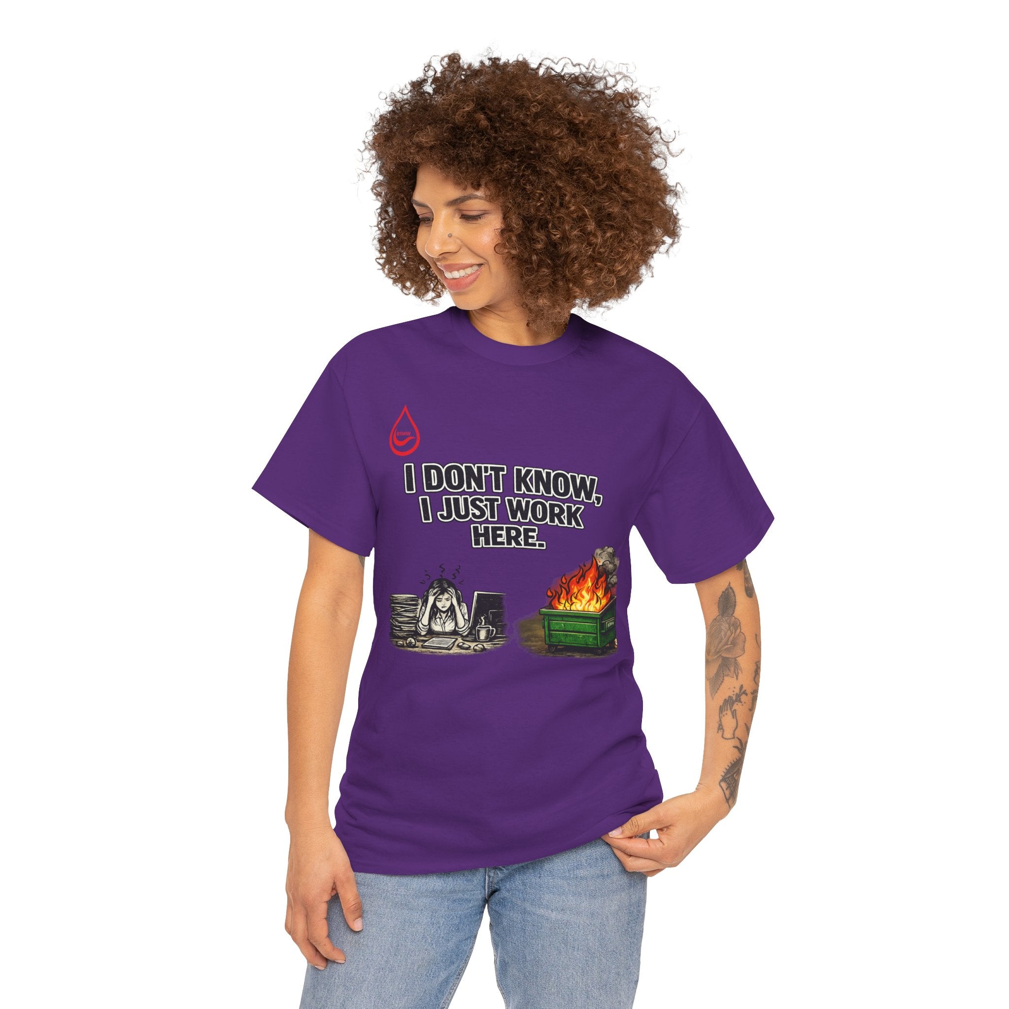 BS WETWEAR MINIMUM EFFORT, MAXIMUM CHAOS T-SHIRT